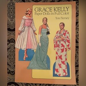Tom Tierney Paper Dolls GRACE KELLY Fashions